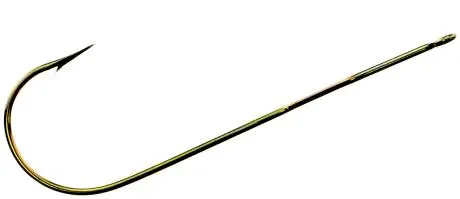 Tru Turn Aberdeen Gold Hook – Size 1/0, 6-Pack