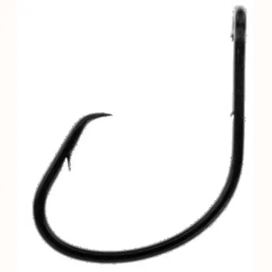 Tru Turn Boss Kat Circle Hook – Black Nickel, Size 1/0 (6-Pack)