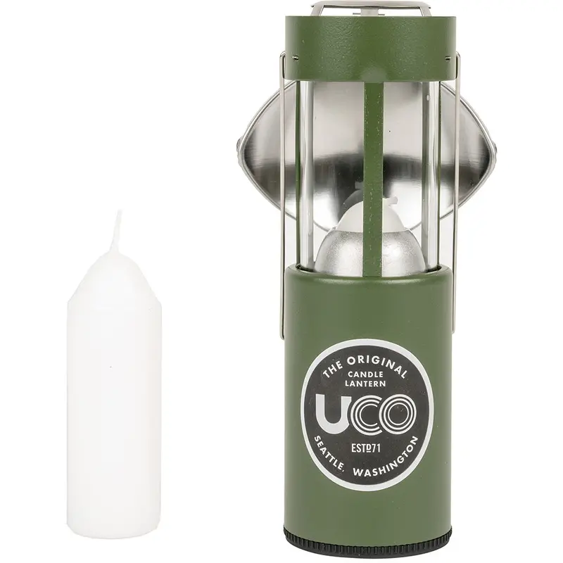 UCO Candle Lantern Kit with Reflector and Cocoon Shelter Accessory