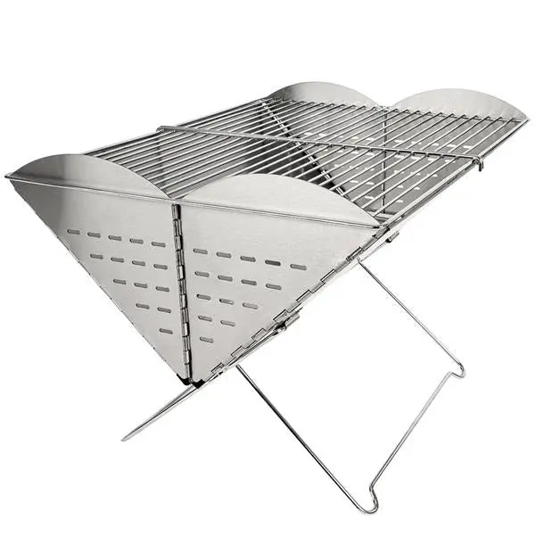UCO Flatpack Grill & Firepit – Large Portable Campfire and Cooking Station