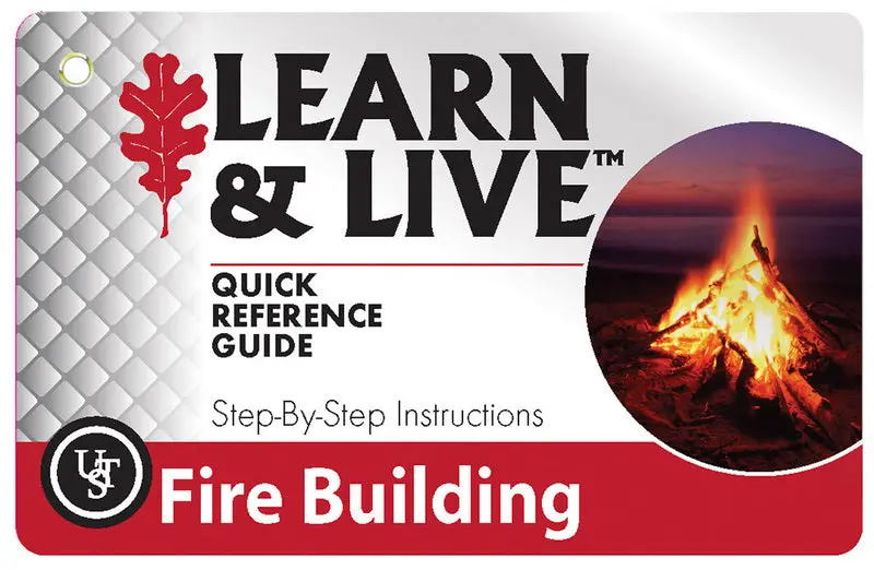 UST Learn & Live Fire-Building Skills Card Deck
