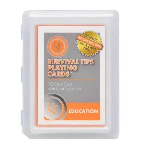 UST Survival Tips Playing Cards – Educational Emergency Reference Deck