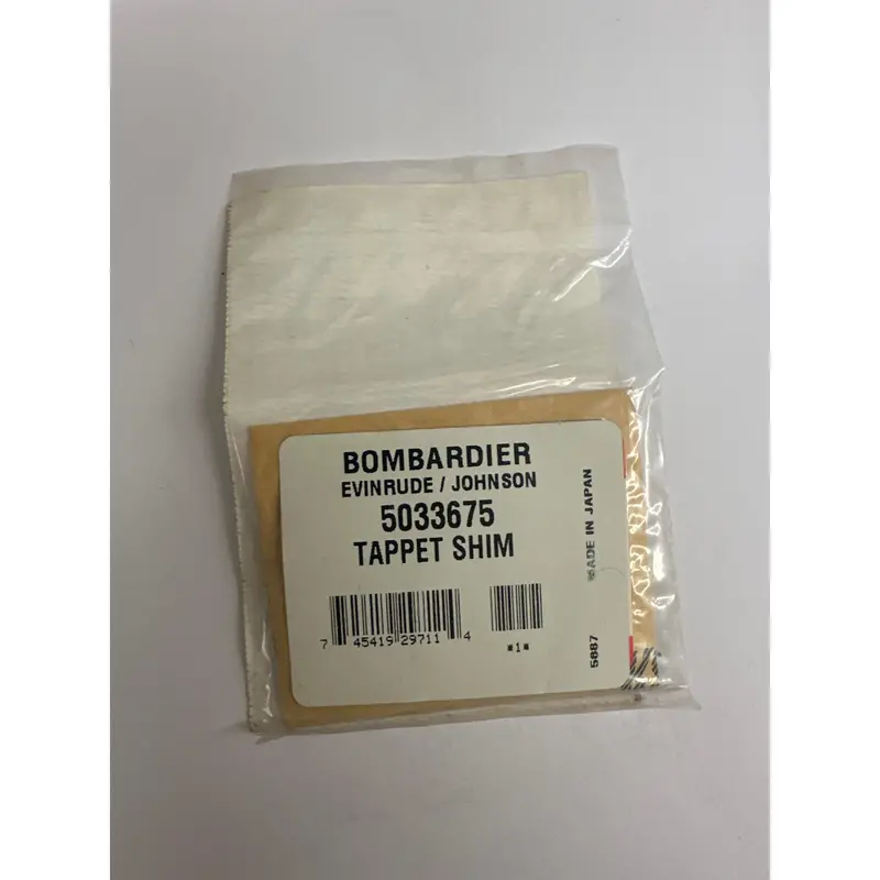 Valve Clearance Shim – Factory-Spec Part No. 5033675