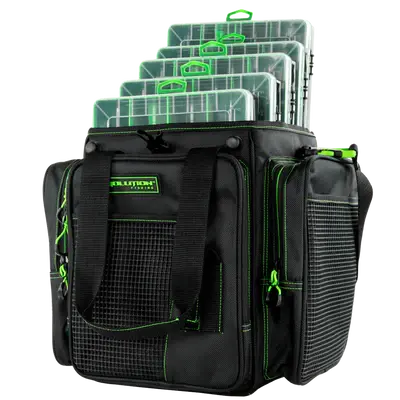Vertical 3700 Drift Series Tackle Bag – Organized, Waterproof Carryall for Shore and Boat Fishing