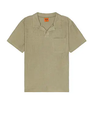 Vintage Terry Knit Polo Shirt