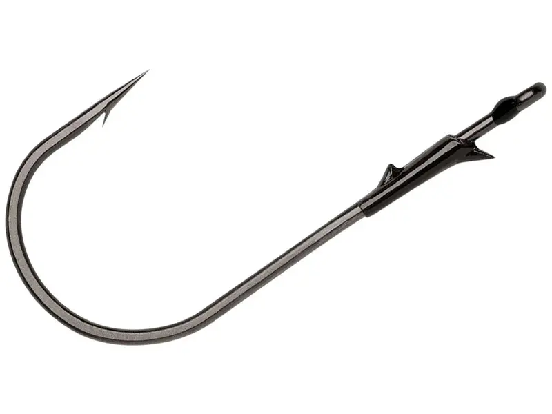 VMC Heavy-Duty Flippin Hook – Black Nickel, Size 4/0