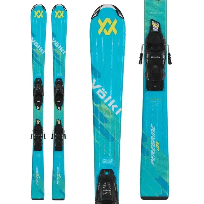 Völkl Peregrine Jr Skis with vMotion 4.5 Junior Bindings
