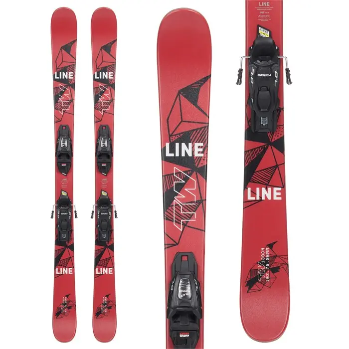 Wallisch Shorty Skis Paired with FDT 7.0 Bindings