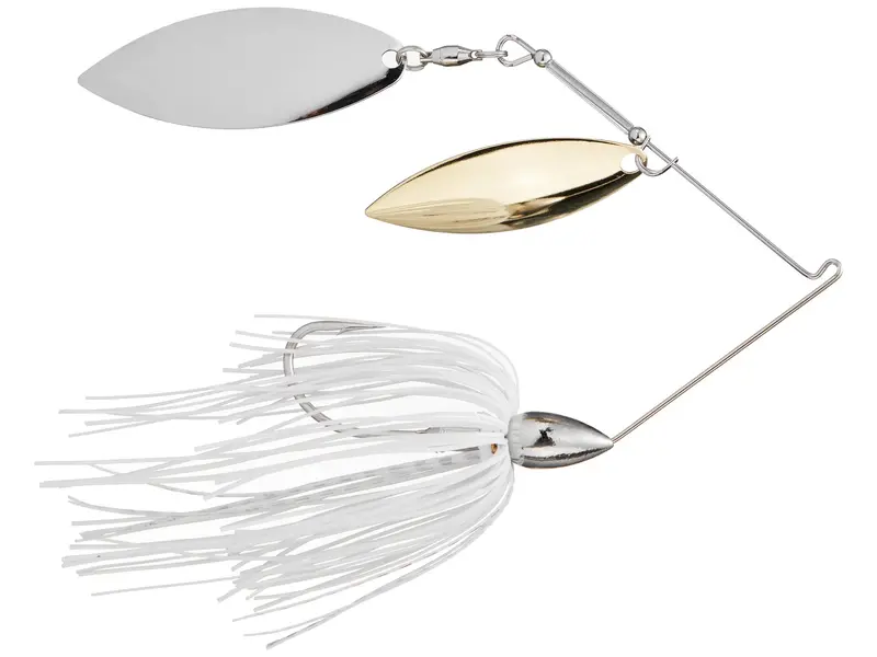 War Eagle Spinnerbait – Nickel Frame, 3/4 oz, White