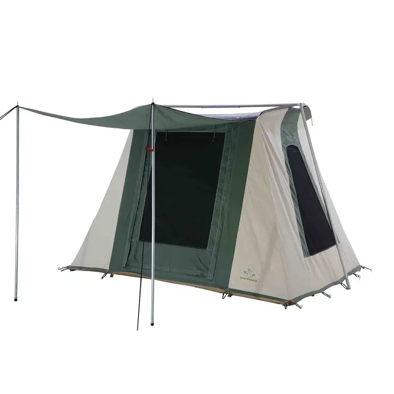 White Duck Prota Canvas Cabin Tent – 7’x9′, Deluxe Outdoor Shelter