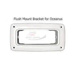 White Flush-Mount Kit for Oceanus DSC and Solara DSC Radios (MBB322W)