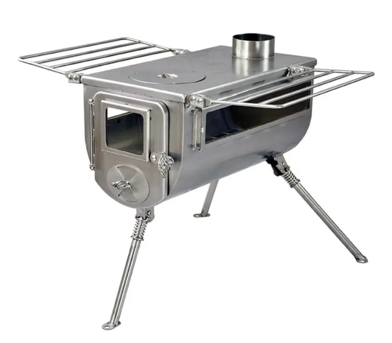 Winnerwell Woodlander Double-View Large Capacity Wood Stove
