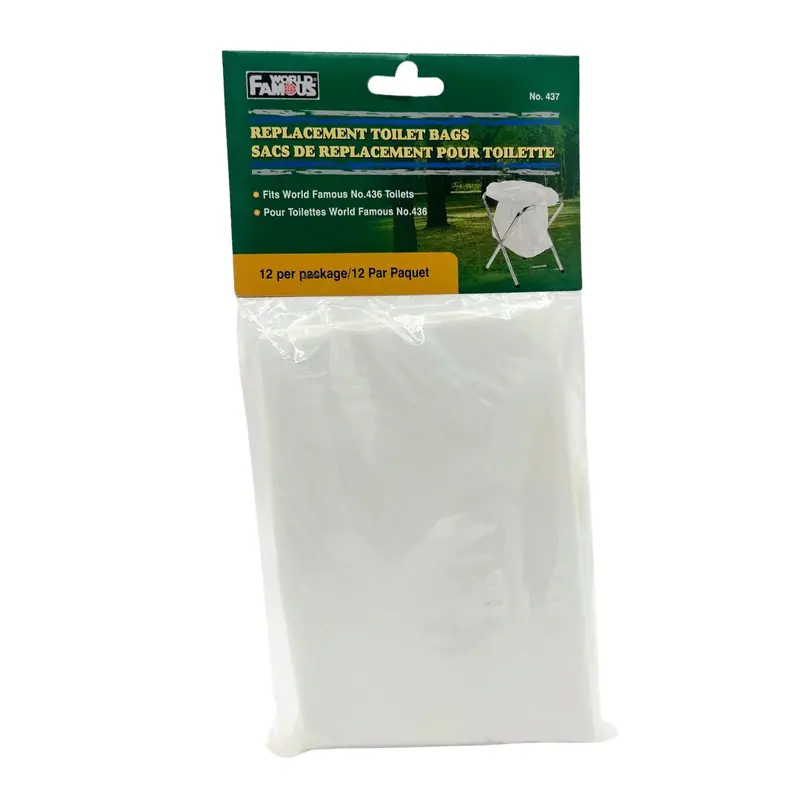 World Famous Heavy-Duty Replacement Toilet Bags