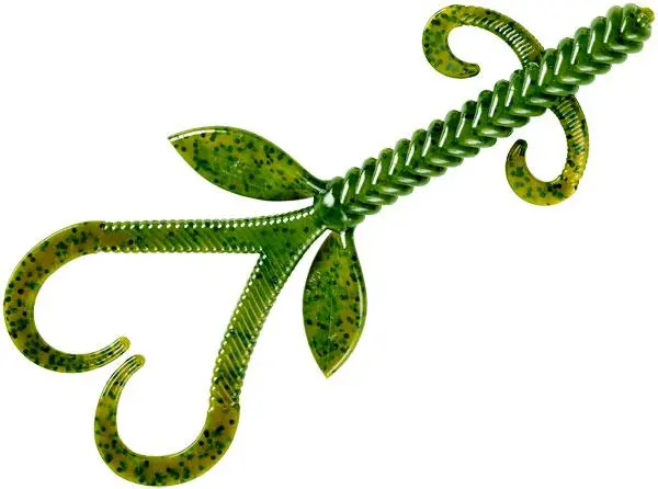 Yum F2 Yumpibian Soft Plastic Bait – 6-Inch, 6-Pack in Watermelon Seed