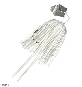 Z-Man ChatterBait – 1/2 oz Pure White Blade
