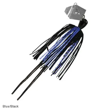 Z-Man ChatterBait Blade Bait – 1/2-Ounce, Blue-and-Black Swim Jig