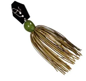 Z-Man ChatterBait Mini Max – 1/4 oz, Green Pumpkin