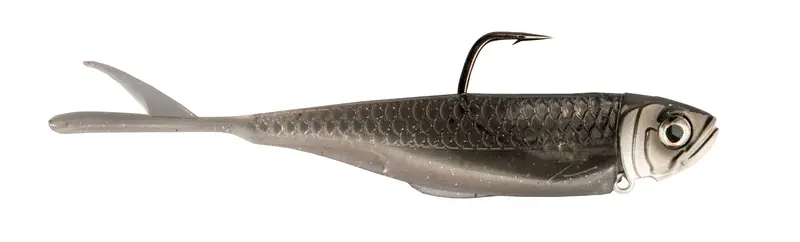 Z-Man Graph Shadz Swim Bait – 3.8 in, 1/4 oz, Smelt Color