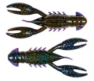 Z-MAN Pro CrawZ Soft Craw – 3.5-Inch, Bama Bug Color (3-Pack)