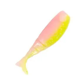 Z-MAN Shad Fryz Soft Plastic Bait – 1.75 Inches, Electric Chicken Color, 8-Pack