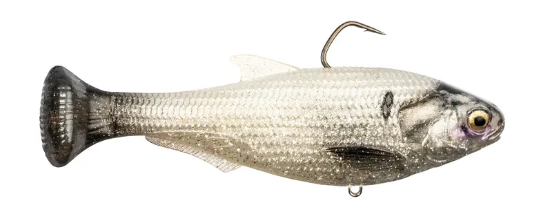 Z-MAN Shadtron LT 4.5-Inch Quick-Drop Soft Bait – Sight Flash Design