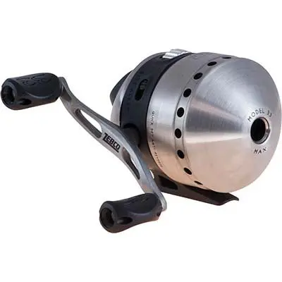 Zebco 33 MAX Spincast Fishing Reel – 20-Pound Test Capacity, Retail Boxed