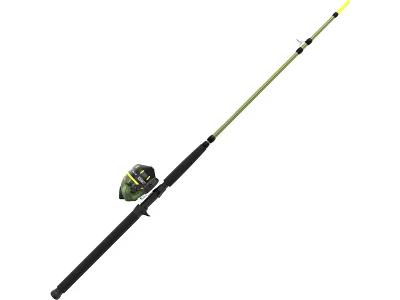 Zebco Big Cat Spincast Combo – 7-Foot, Medium-Heavy Power, 25-Lb Rating, 2-Piece