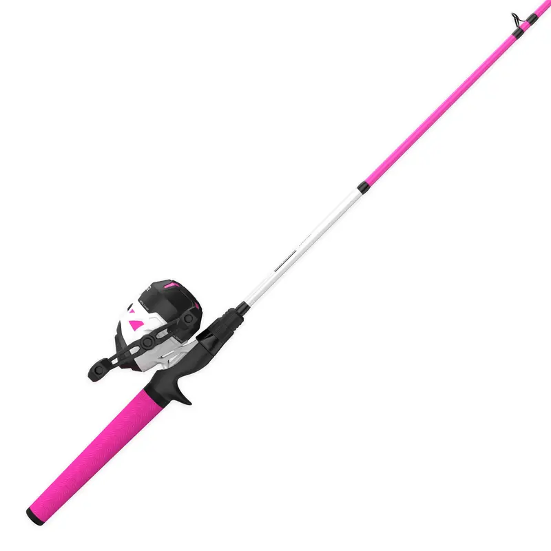 Zebco Roam Pink Spincast Combo – 6 ft Medium Power, 2-Piece