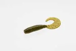 Zoom Fat Albert Soft Plastic Worm – 5-Inch Green Pumpkin (10-Bag)