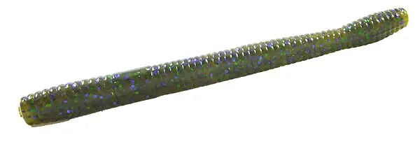 Zoom Magnum Finesse Worm 5-Inch Soft Lure – Watermelon Candy, 10-Pack